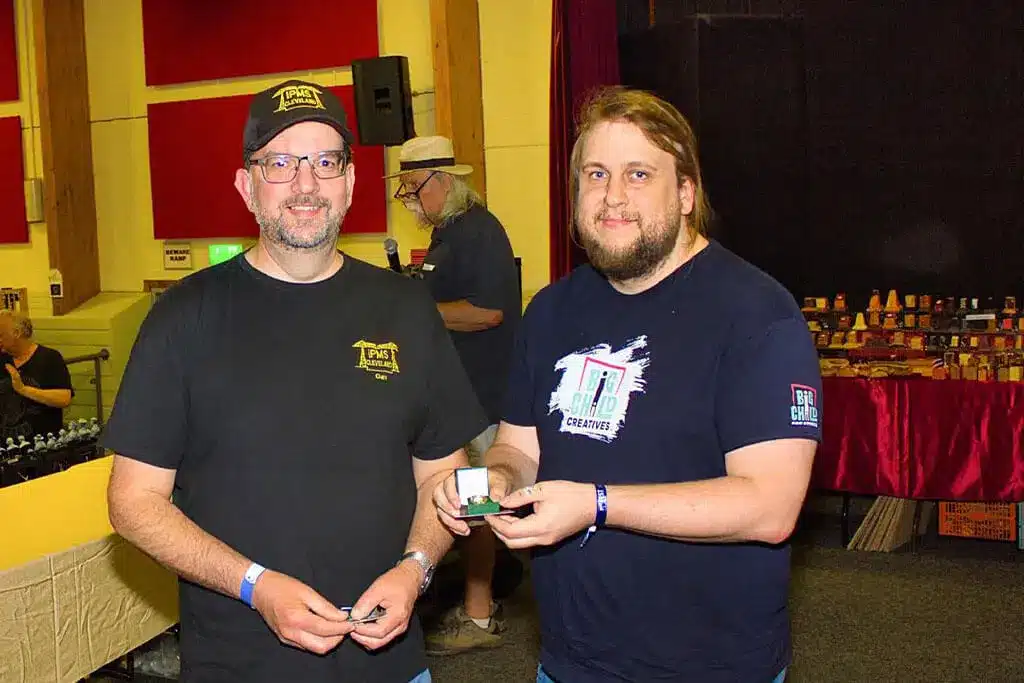 Gavin winning one of many awards