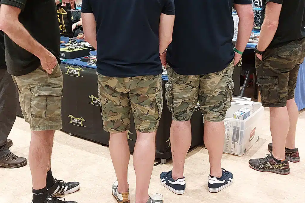 Co-ordinated camoflauge queens
